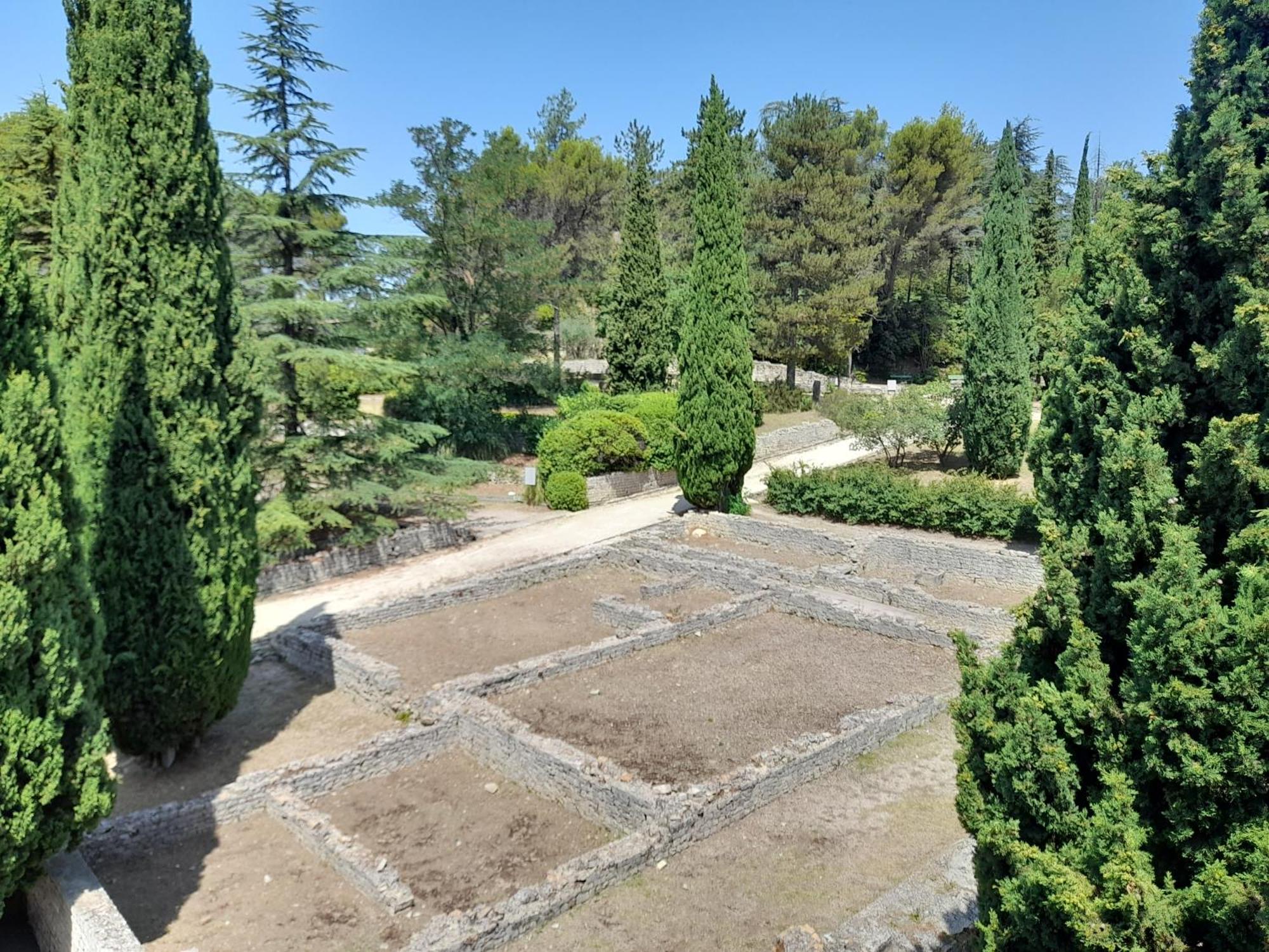 Grande Terrasse Et Vue Sur Le Site Antique Apartment Vaison-la-Romaine Bagian luar foto